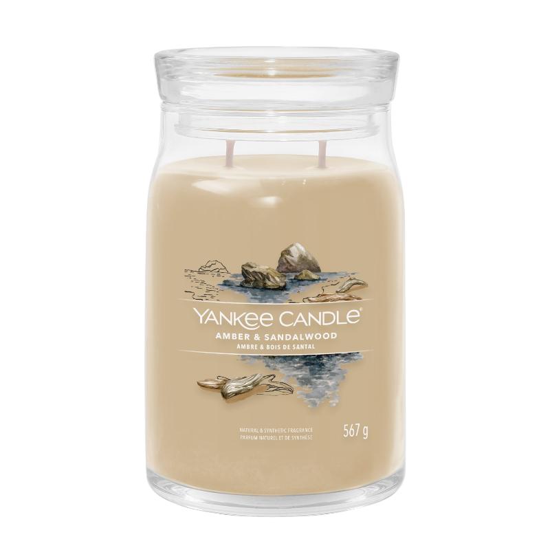 Yankee Candle Signature Large Jar Amber & Sandalwood