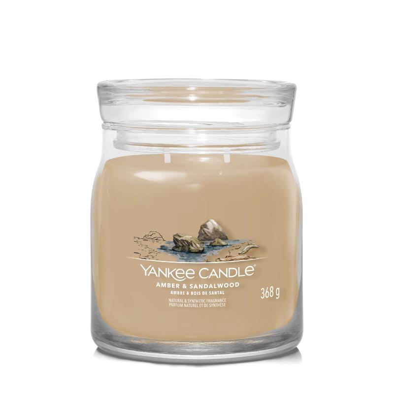 Yankee Candle Signature Medium Jar Amber&Sandalwood