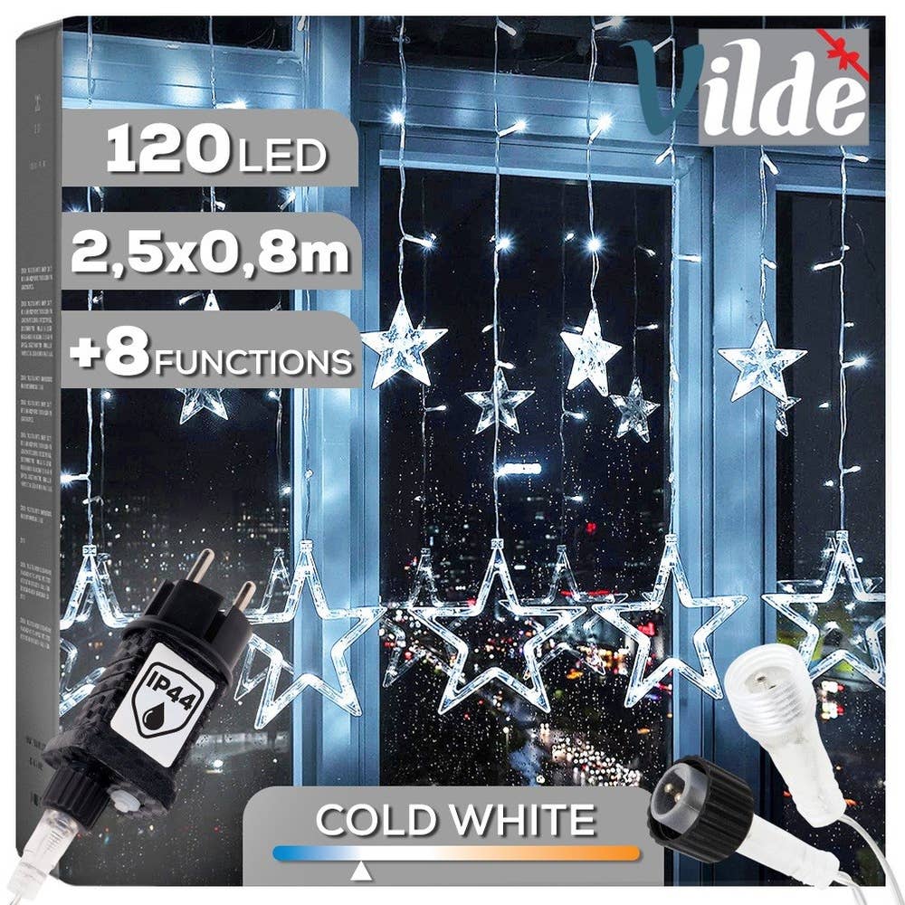 Curtain Lights Outdoor 120 LED 2.5 m 839443