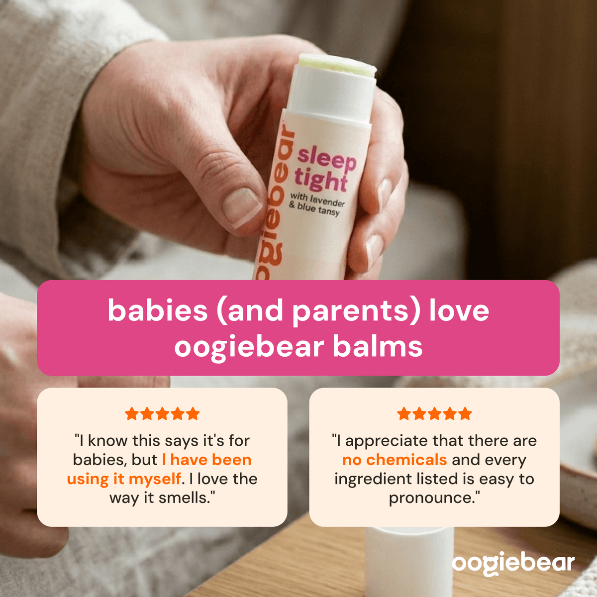 Oogiebear baby sleep balm