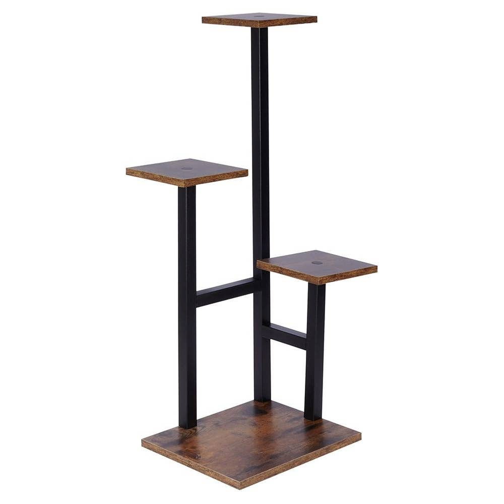 Plant Stand Metal 4-Level 84 cm 569822