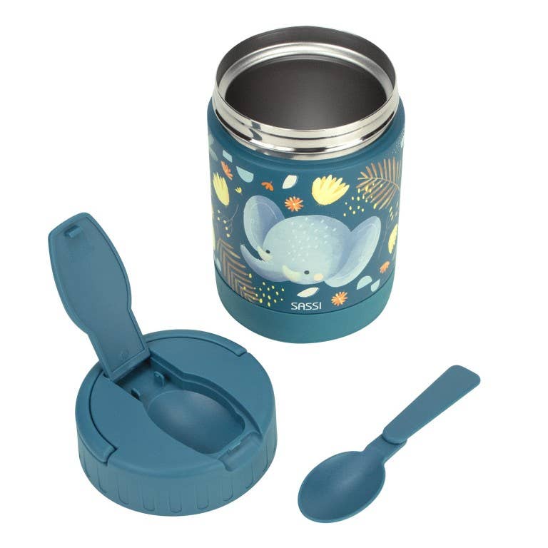 Food Jar - 350ml - Chewy The Elephant