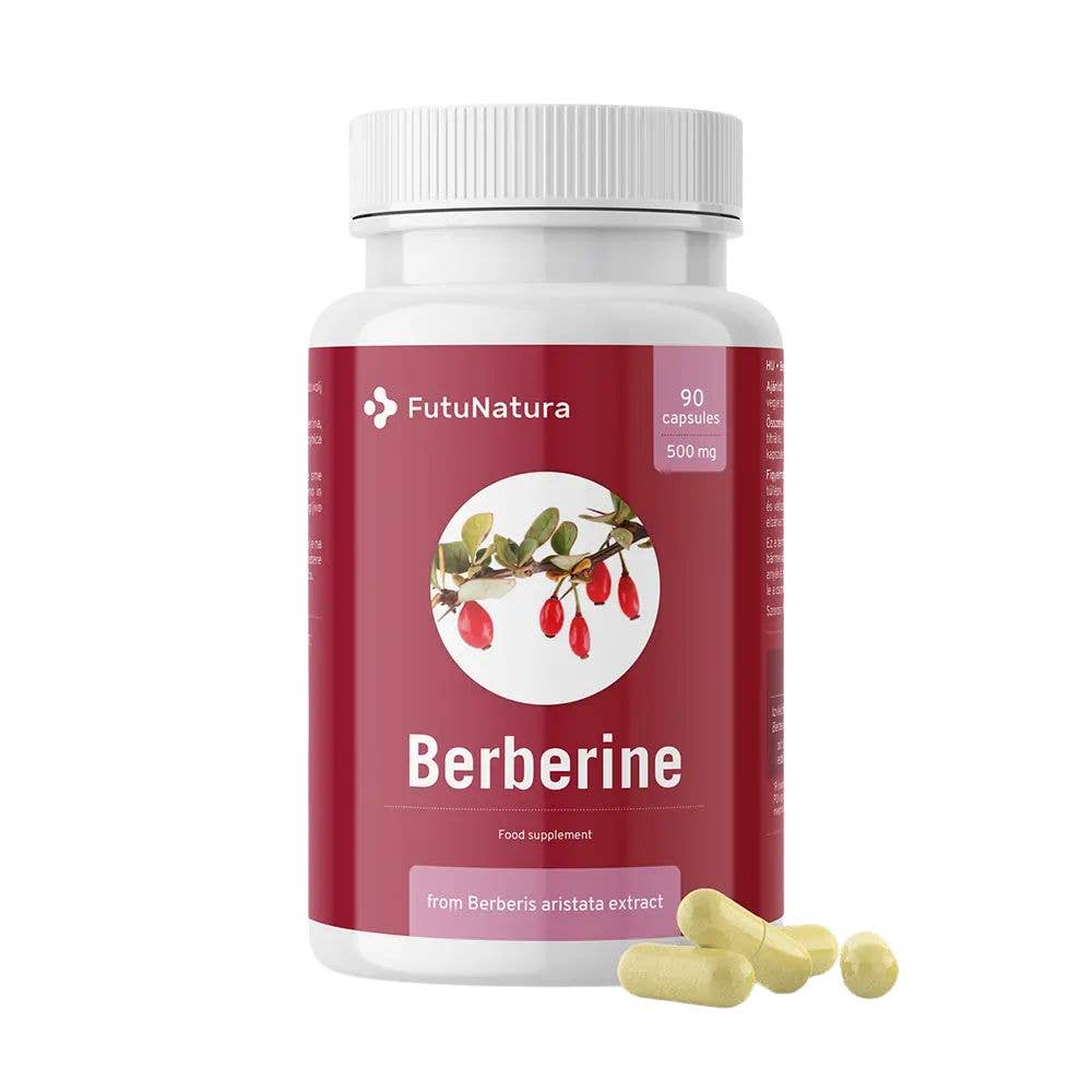 FutuNatura | Berberine 500 mg for blood sugar control - 90 capsules