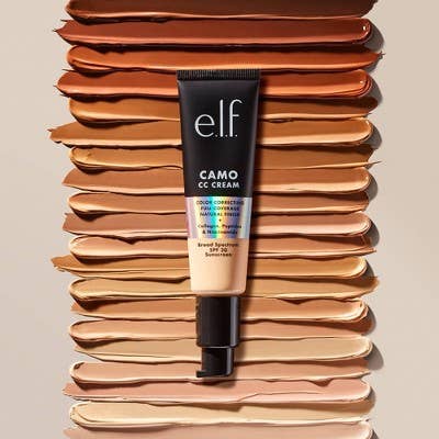 E.l.f. Camo CC Cream 375 N Medium 1.05oz - Imperfect Box