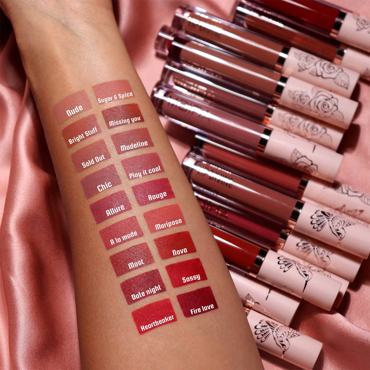 Lip Divine Liquid Lipstick (013, Most)