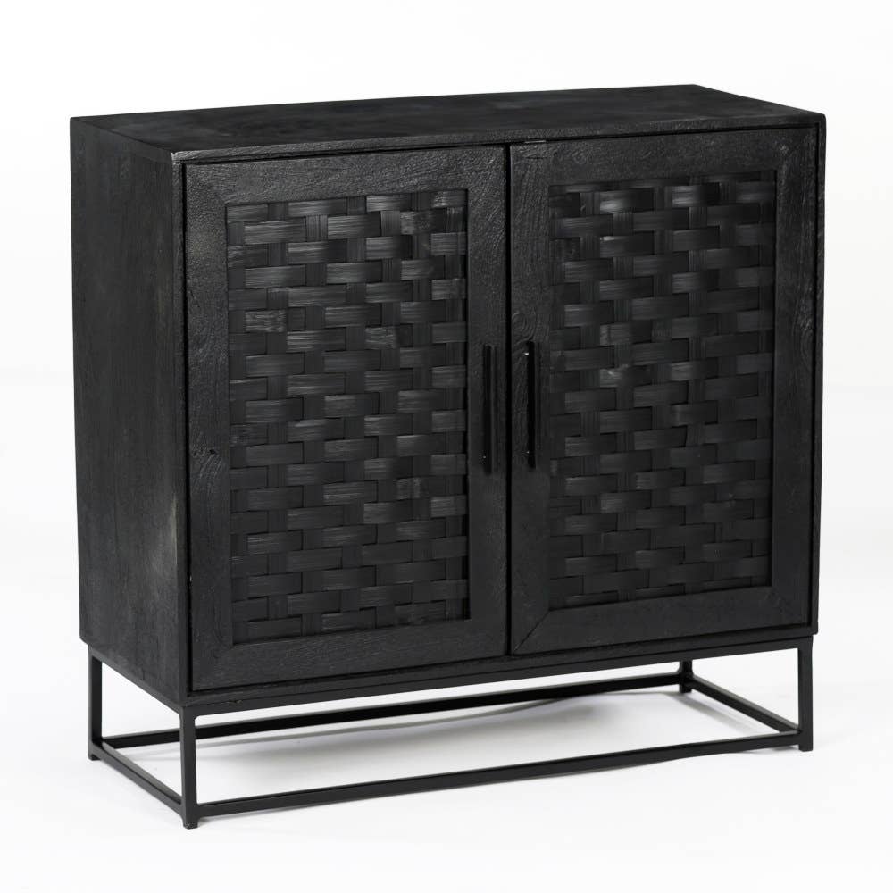 Maeve black sideboard 2 doors