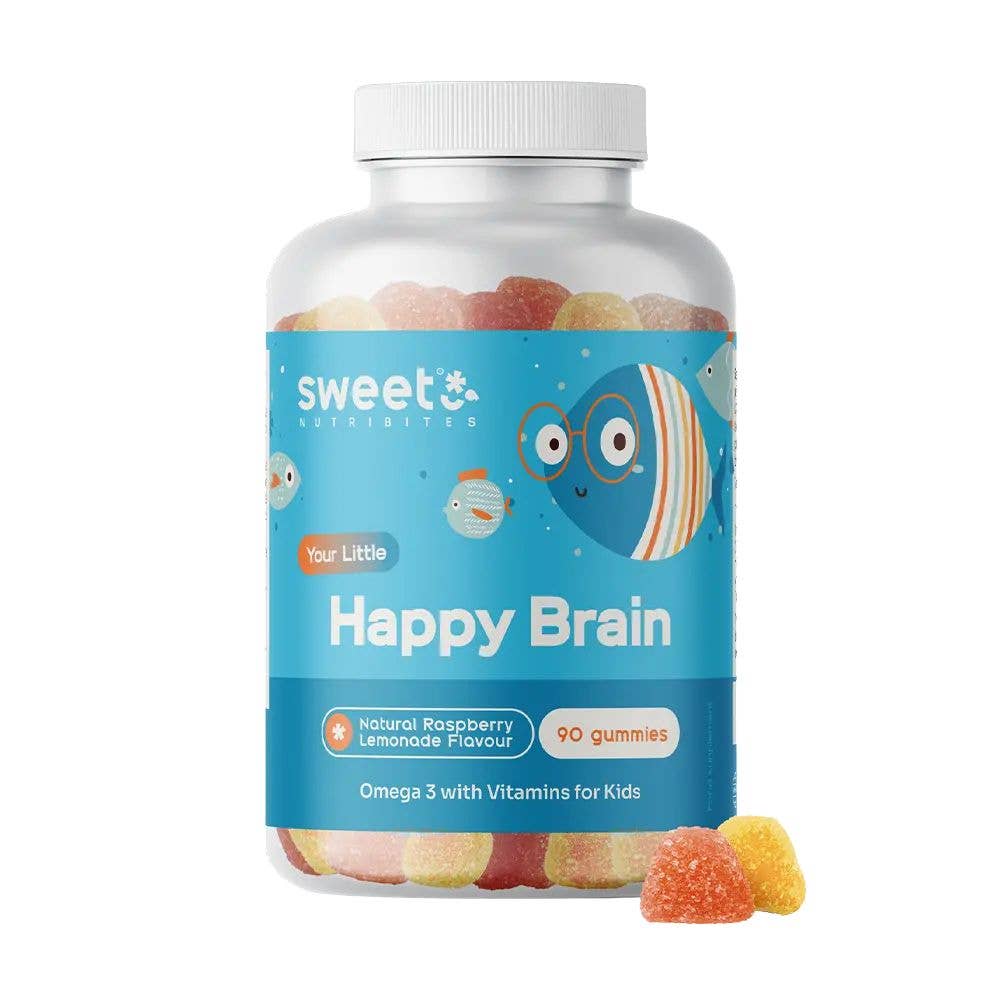 Sweet Nutribites Happy Brain – children's gummies with Omega-3