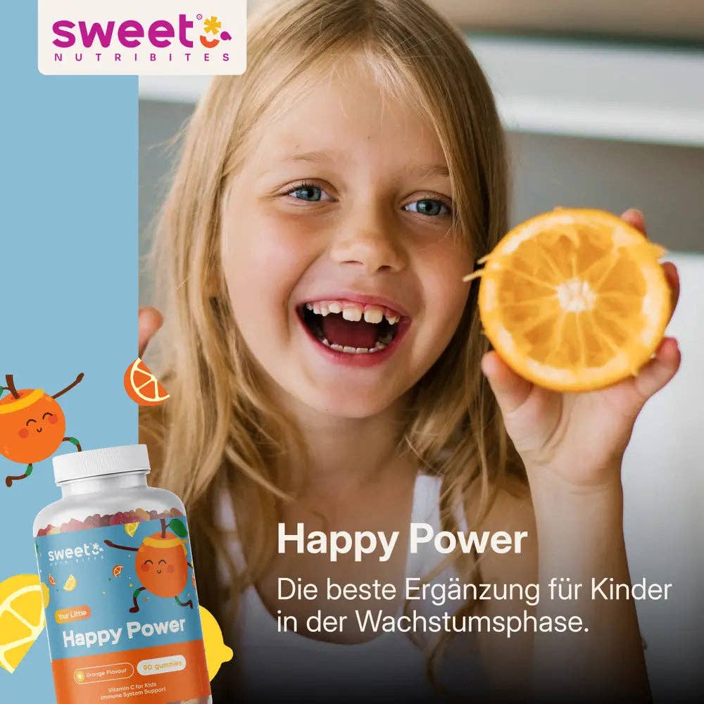 Sweet Nutribites | Happy Power kids' gummies with vitamin C
