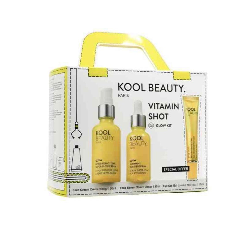 KOOL Beauty – Vitamin Shot Glow Kit (30 ml + 50 ml + 15 ml)