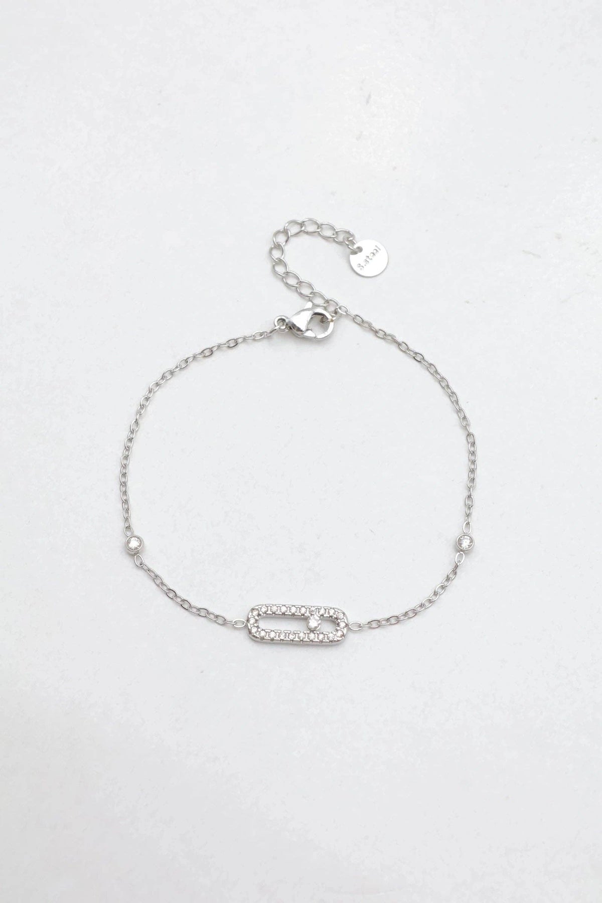 Stainless steel bracelets: SILVER