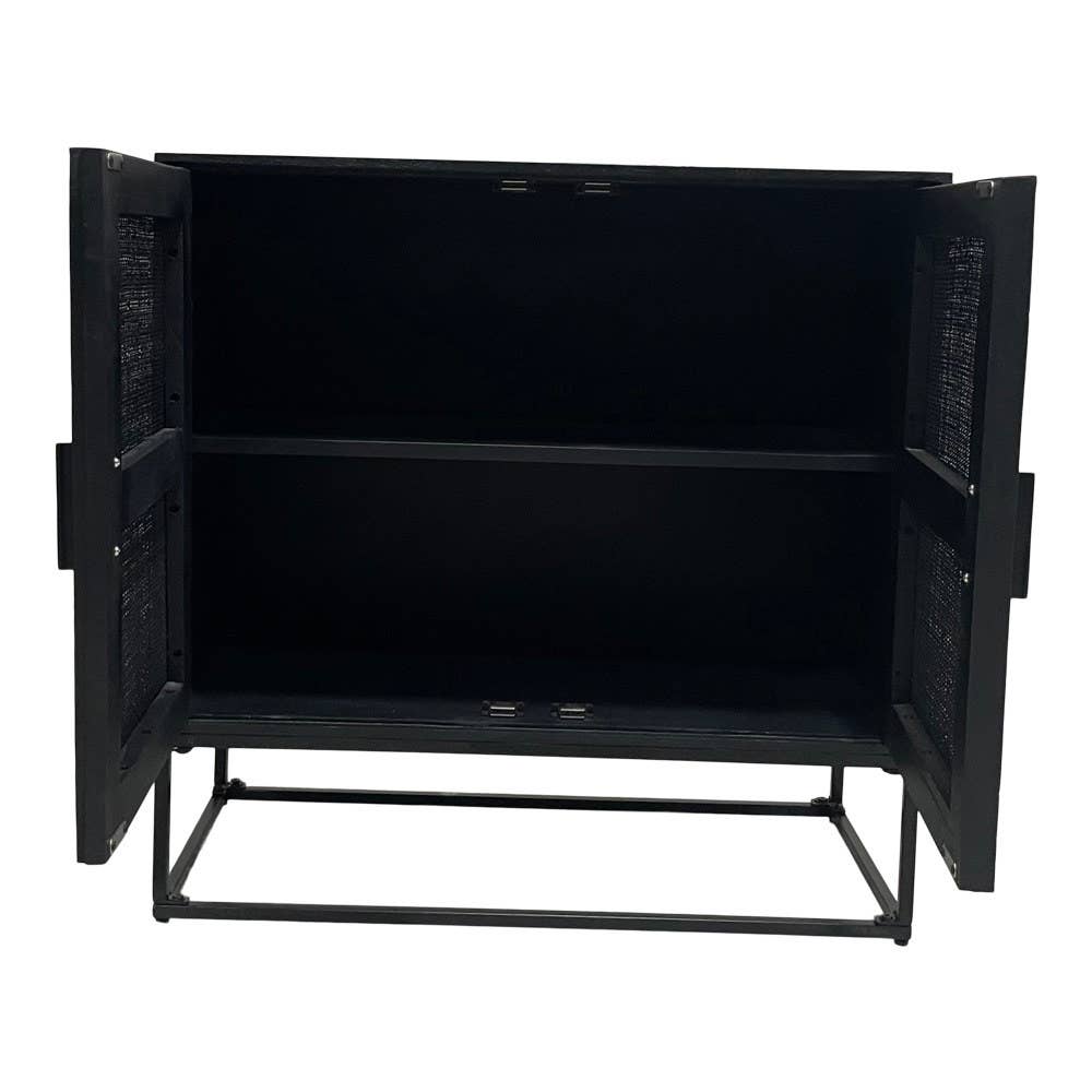 Emily 2-door black sideboard