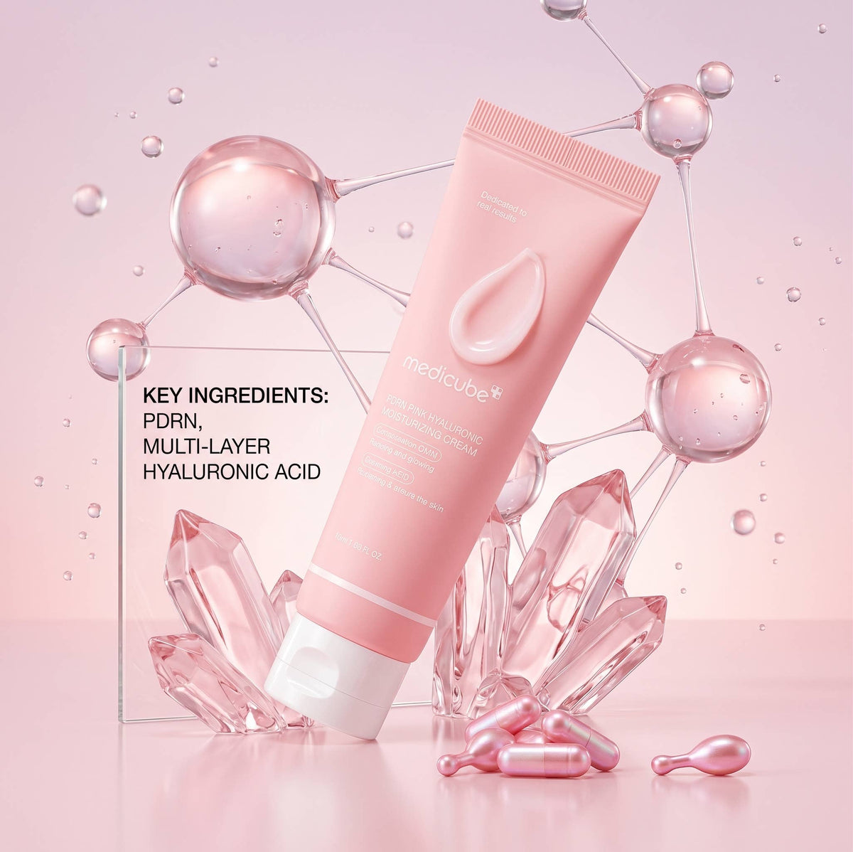 Medicube - PDRN Pink Hyaluronic Moisturizing Cream