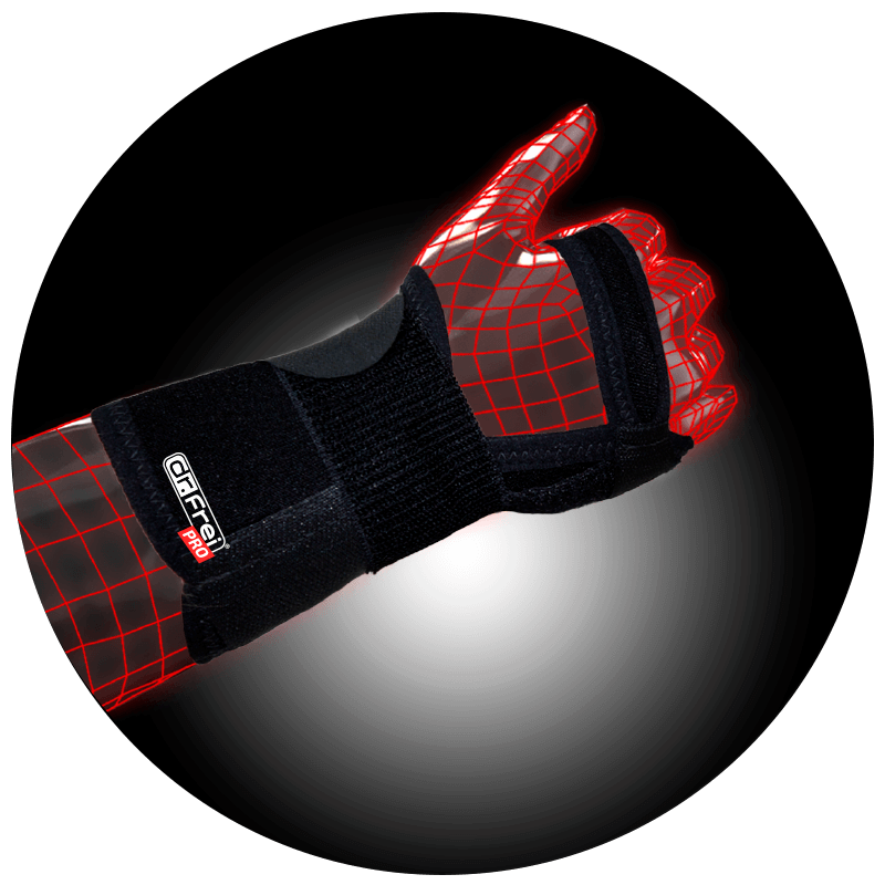 STABILIZING WRIST BRACE ADJUSTABLE: Left hand