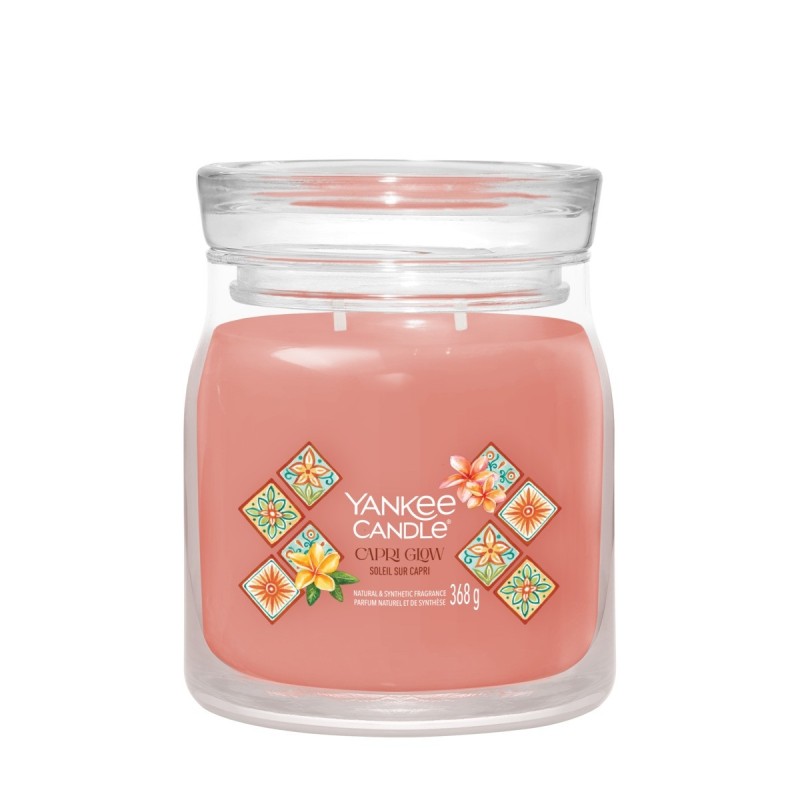 Yankee Candle Signature Medium Jar Capri Glow