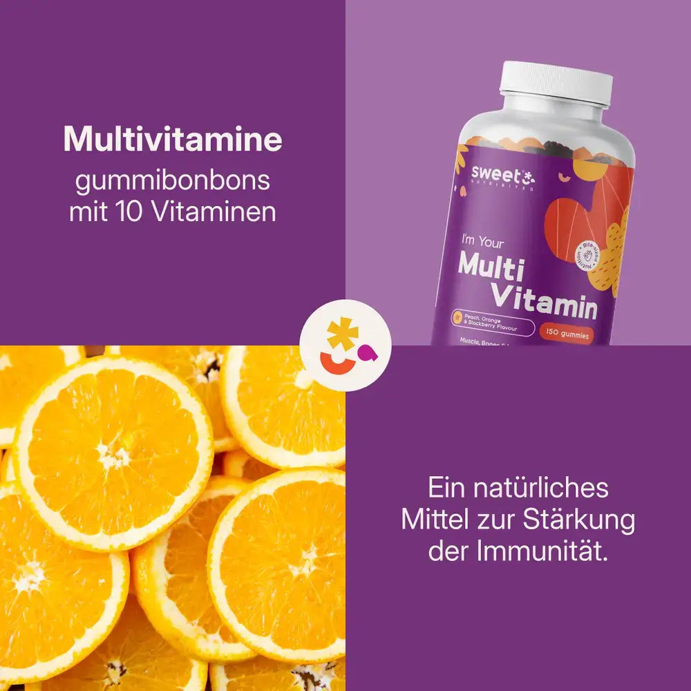 Sweet Nutribites | Multivitamins – Gummies with 10 Vitamins