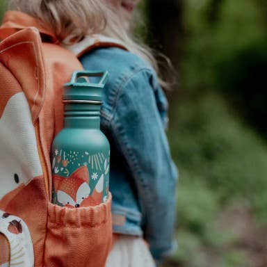 Stainless Steel Bottle - 500 ml - Crunchy The Fox