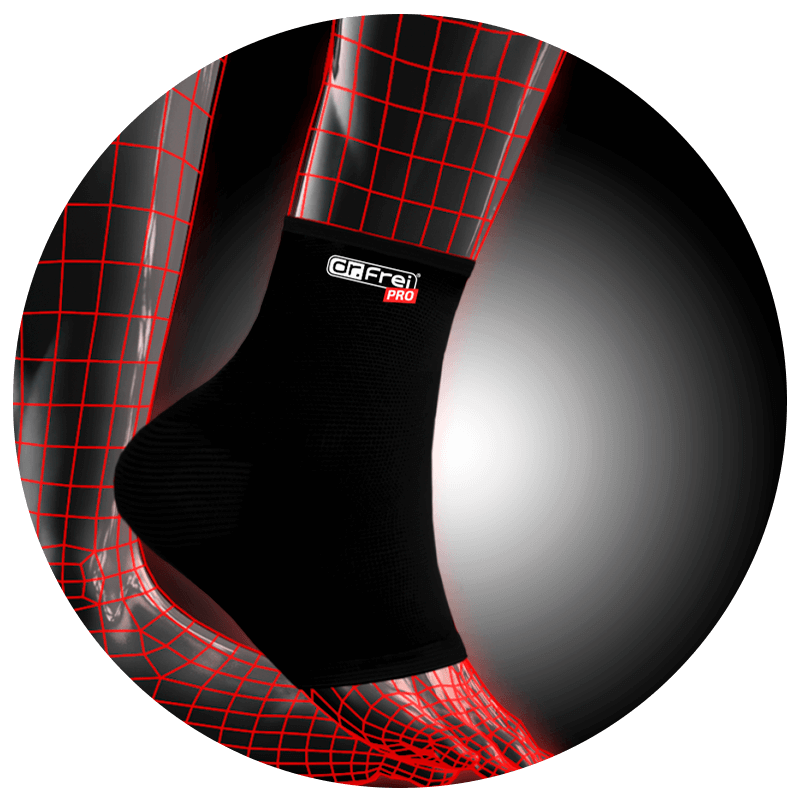 ANKLE SUPPORT ELASTIC: L