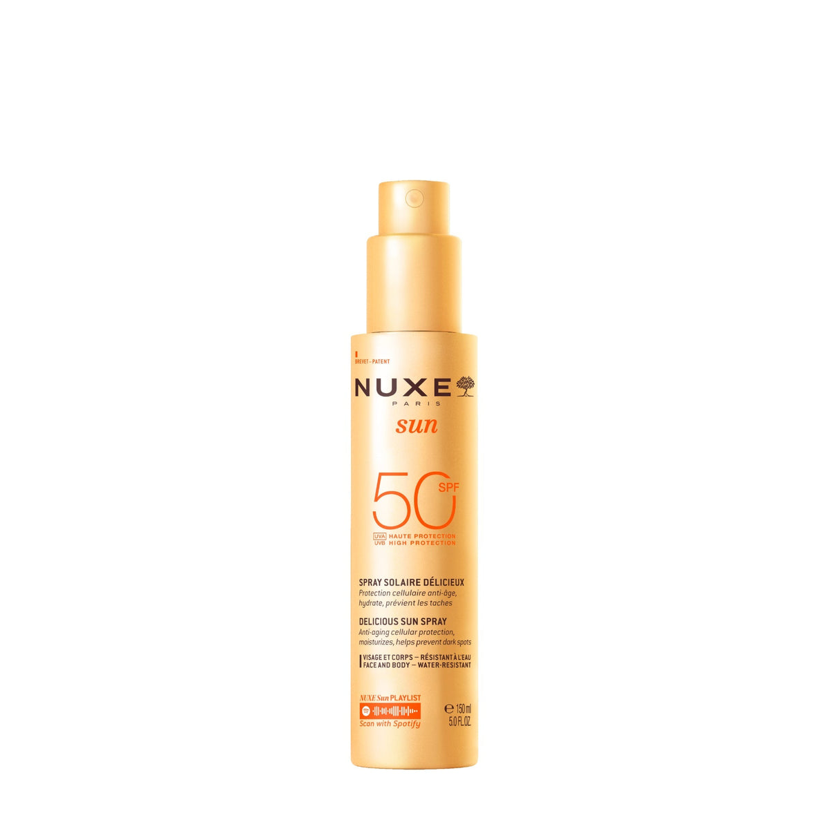 NUXE Sun Milk Spray Face & Body SPF 50 150ml