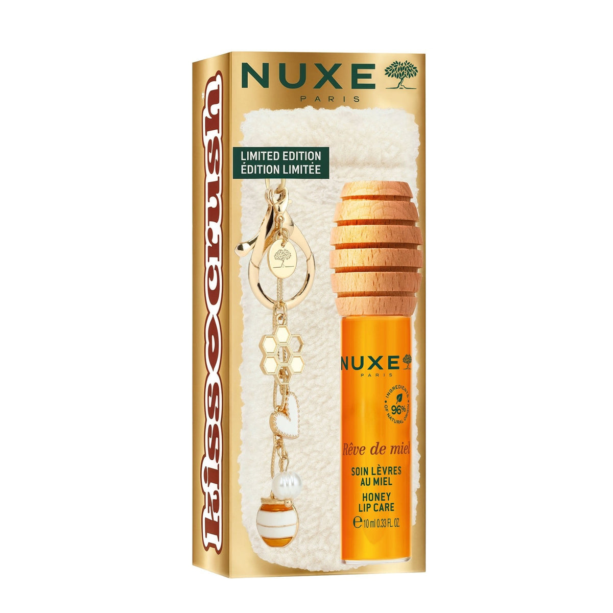 NUXE Rêve De Miel Honey Lip Care With Case & Charms 10ml