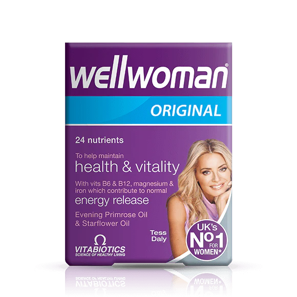 Vitabiotics Wellwoman Original - Comprehensive support for women's health and vitality.