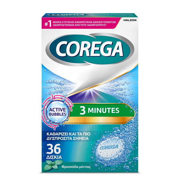 Corega Denture Cleaning Tablets 36