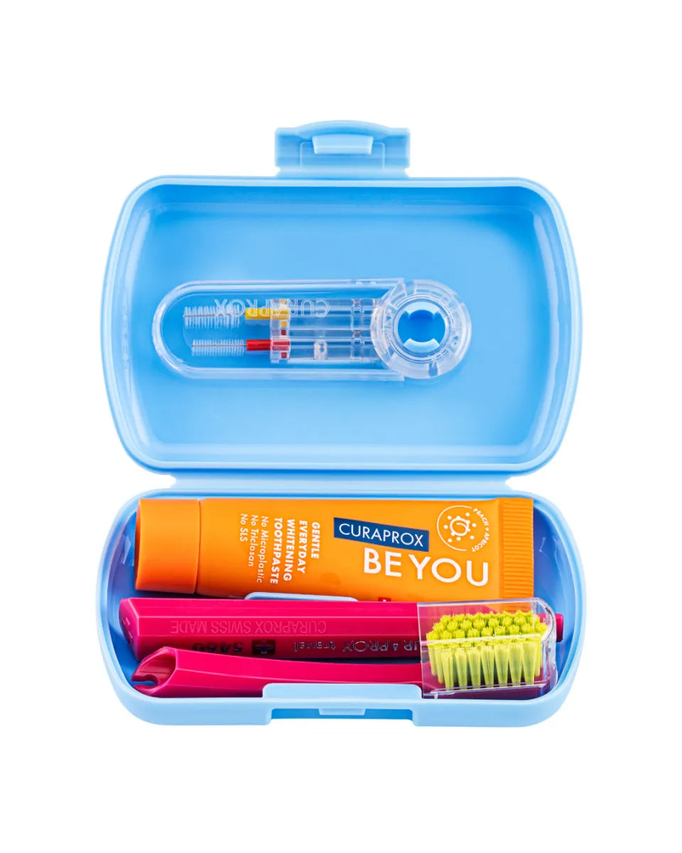 Curaprox Travel Set – Blue