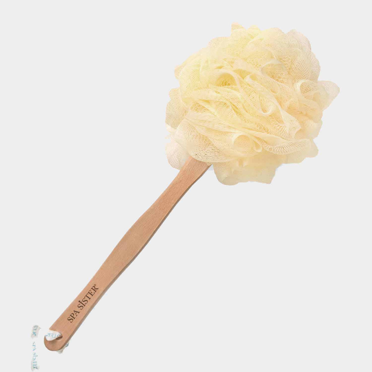 Net Sponge Stick (Beechwood): Green