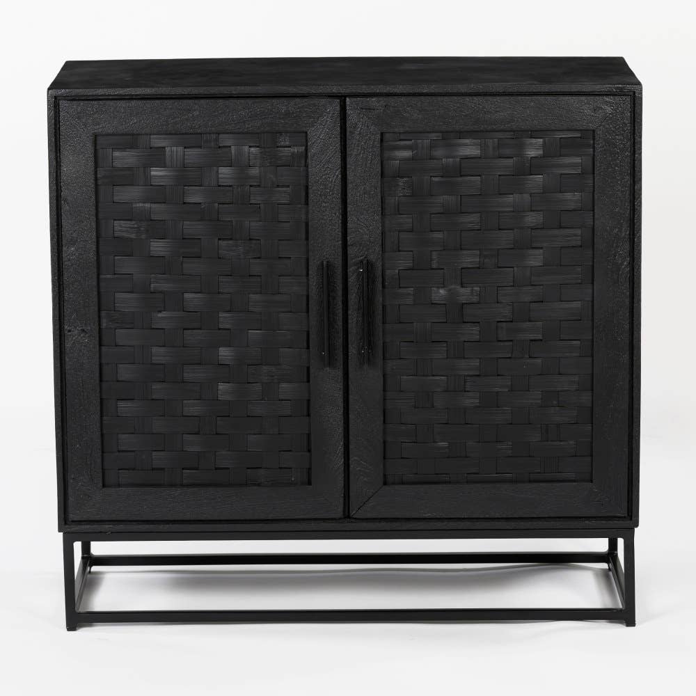 Maeve black sideboard 2 doors