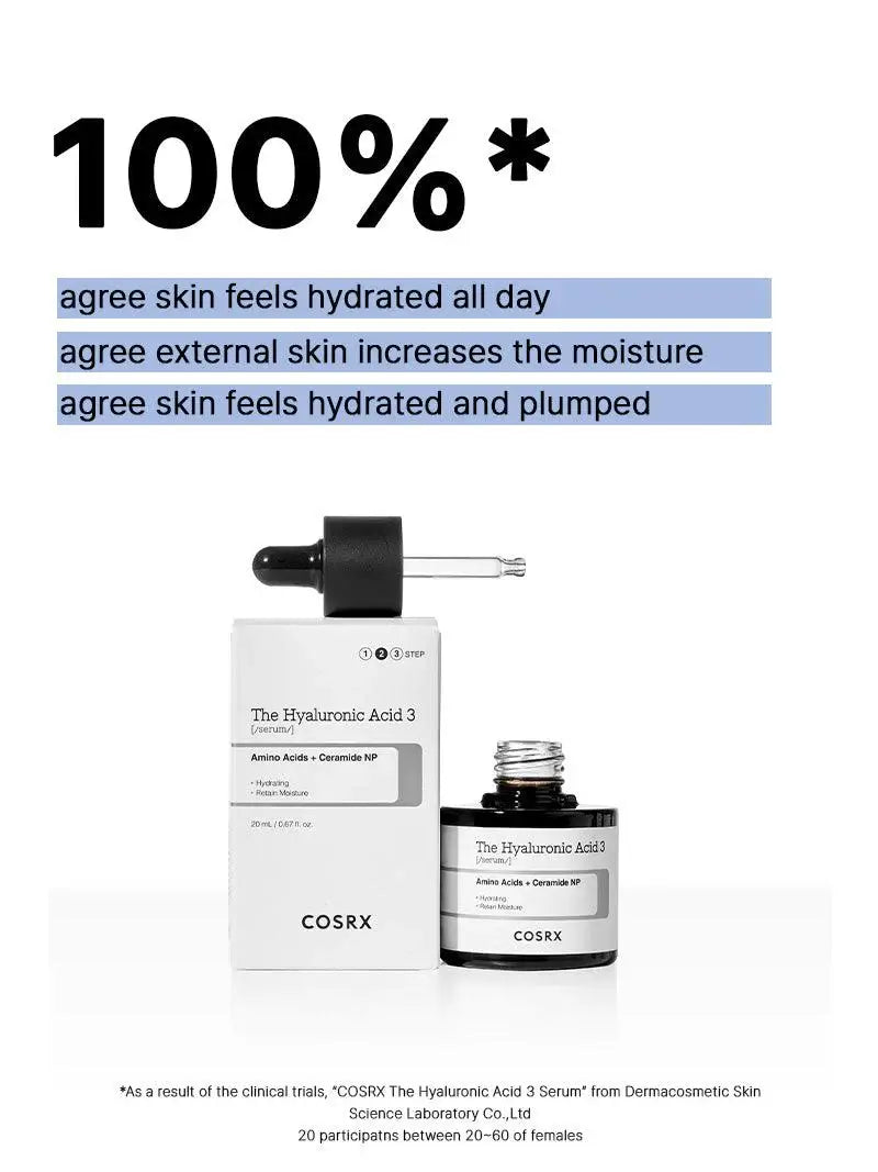 [COSRX] THE HYALURONIC ACID 3 SERUM 20ML