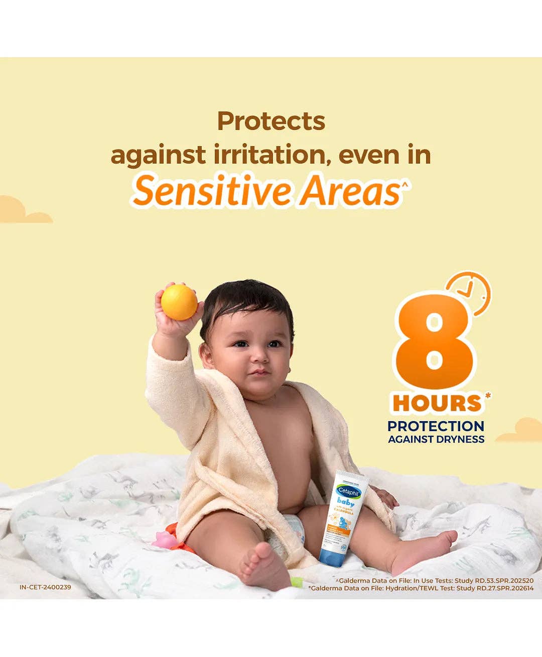 Cetaphil Baby Cream, Face & Body Moisturizing Cream | Advance Protection | Gentle & Soft with Organic Calendula, 85g