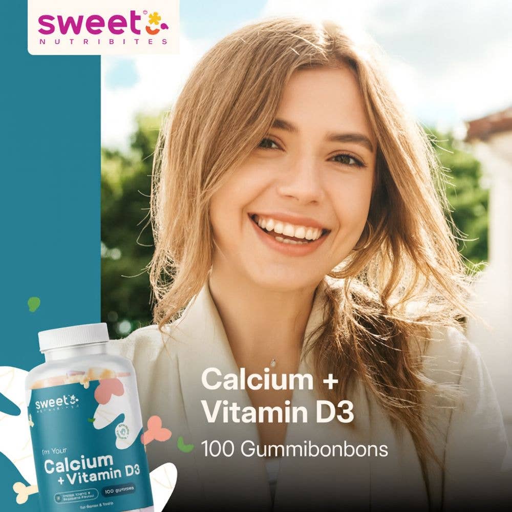 Sweet Nutribites | Calcium + Vitamin D3 – gummy candies