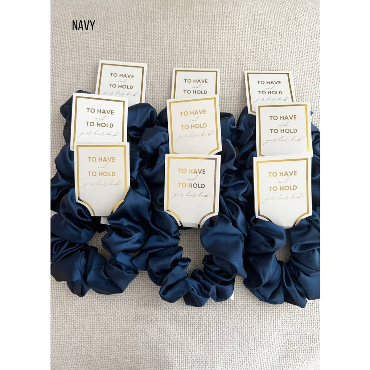 Silk Satin Soft Scrunchies - GRACE: CHAMPAGNE / ONE SIZE