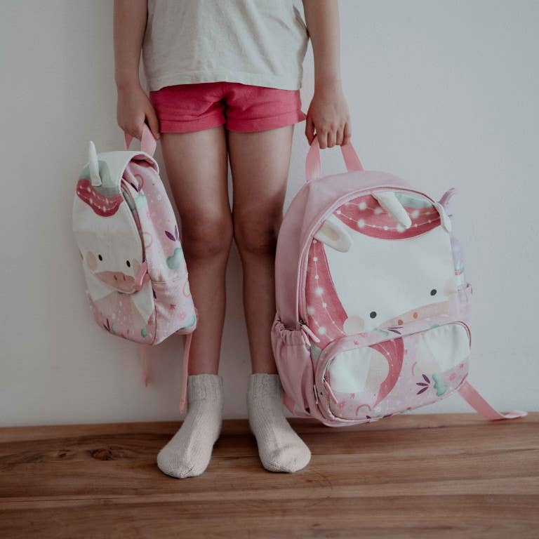 Large A4 backpack - Sparkly the Unicorn