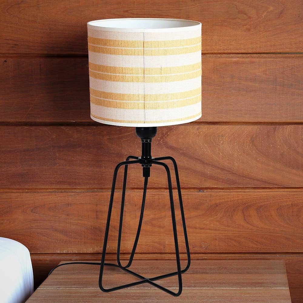 Table Lamp Metal Black 21 cm 569043