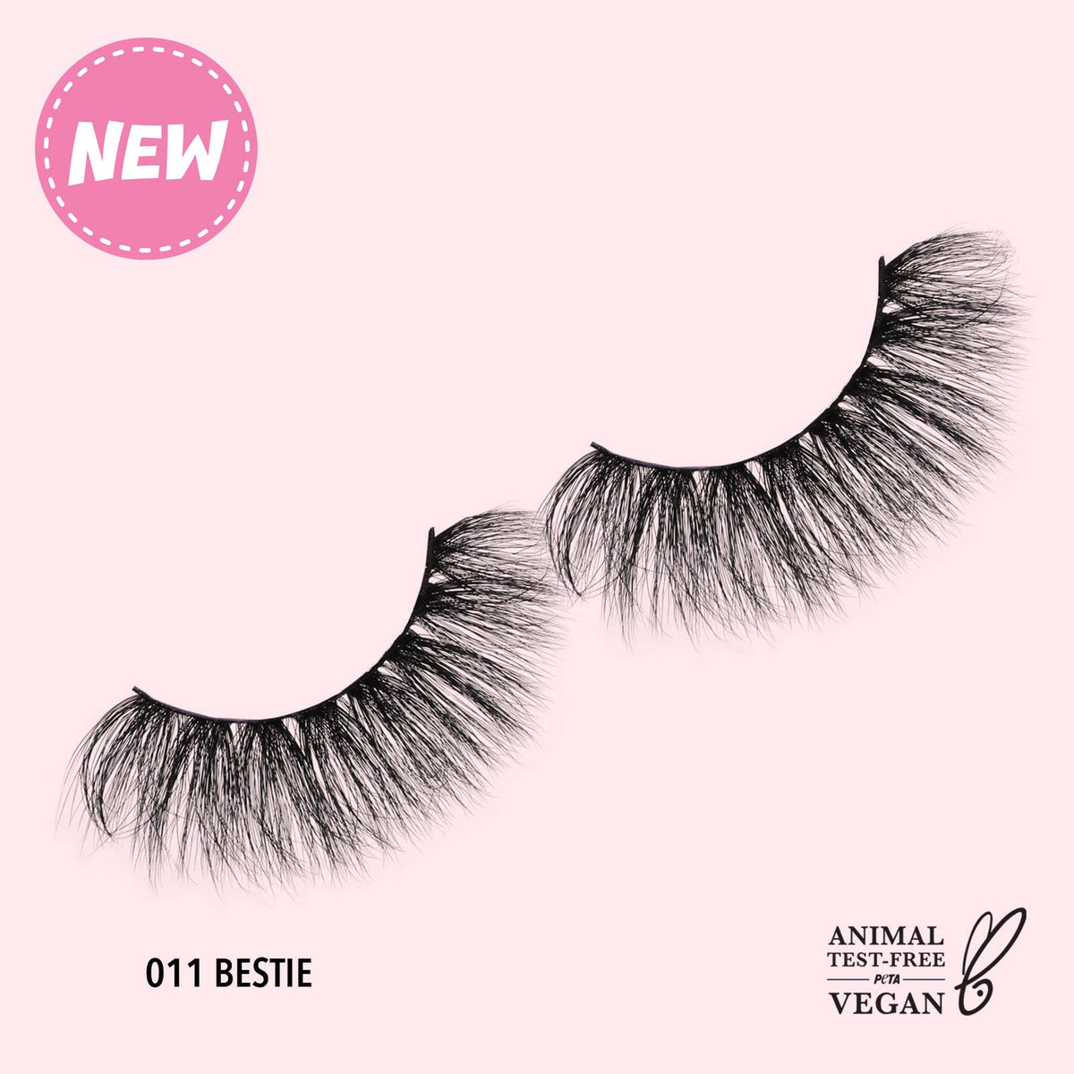 3D Effect Bionic Vegan Faux Mink Lashes: 014 So Sweet
