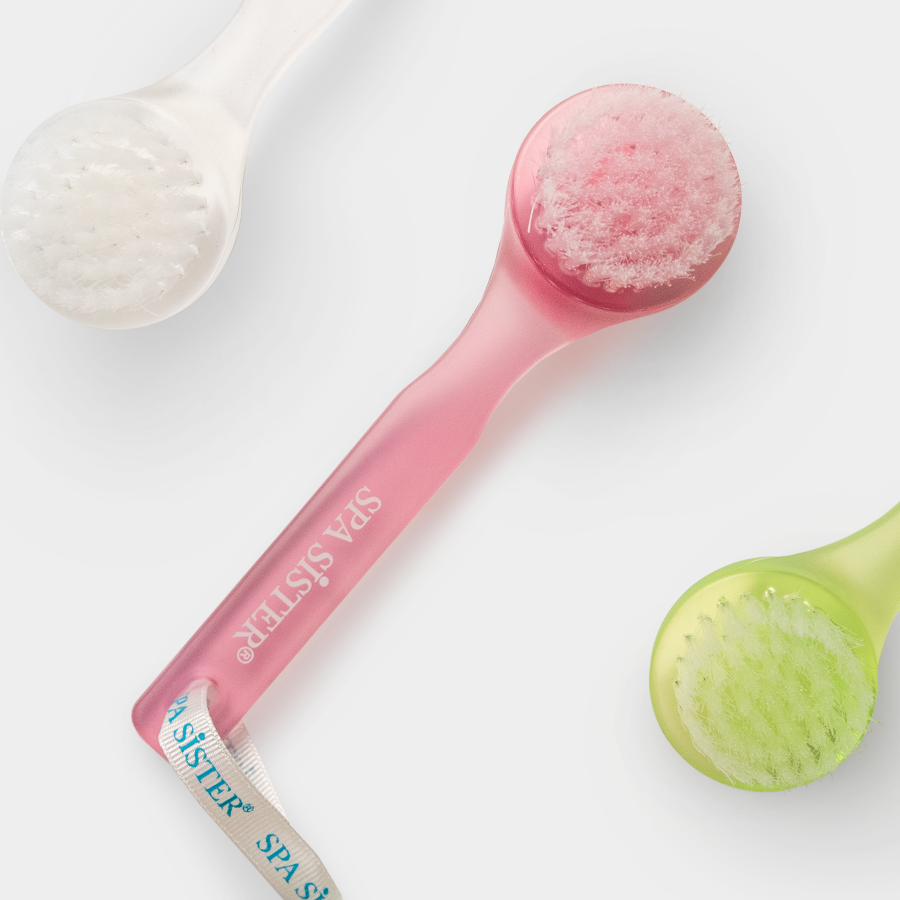 Soft Exfoliating Face Brush: Blue