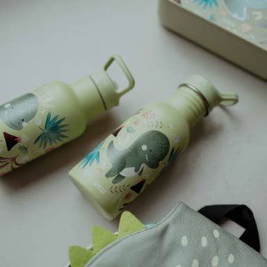 Insulated Stainless Steel Bottle 350 ml, Cracky The Dinosaur