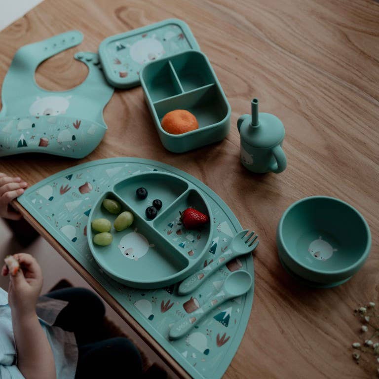 LFGB Silicone Lunch Box - Munchy The Bear