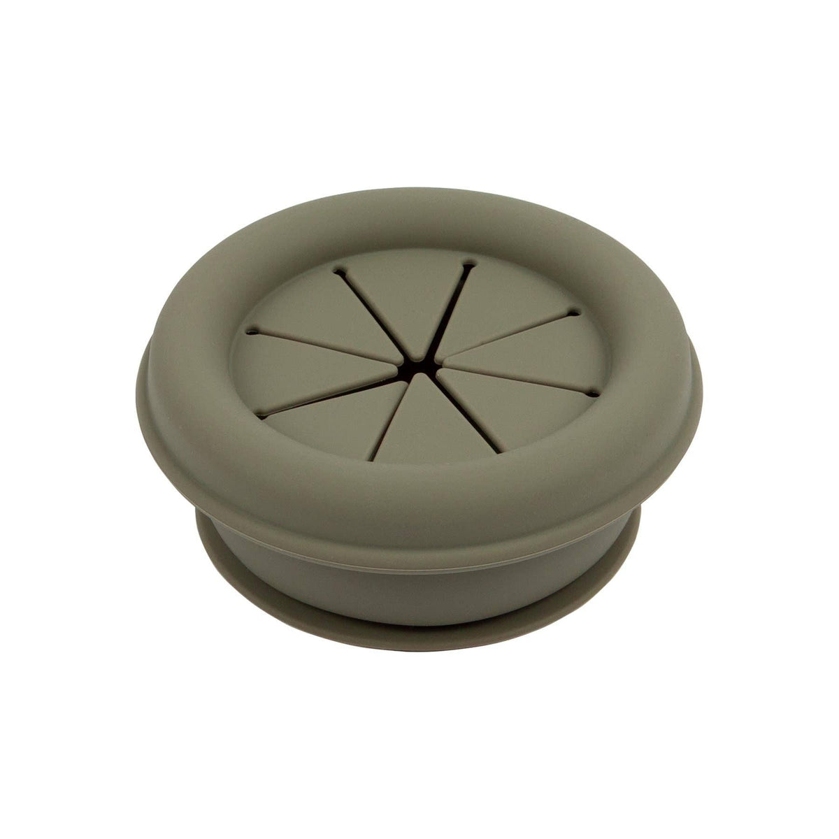 Baby Silicone Snack Pot - By Tiny Dining: Silver Sage