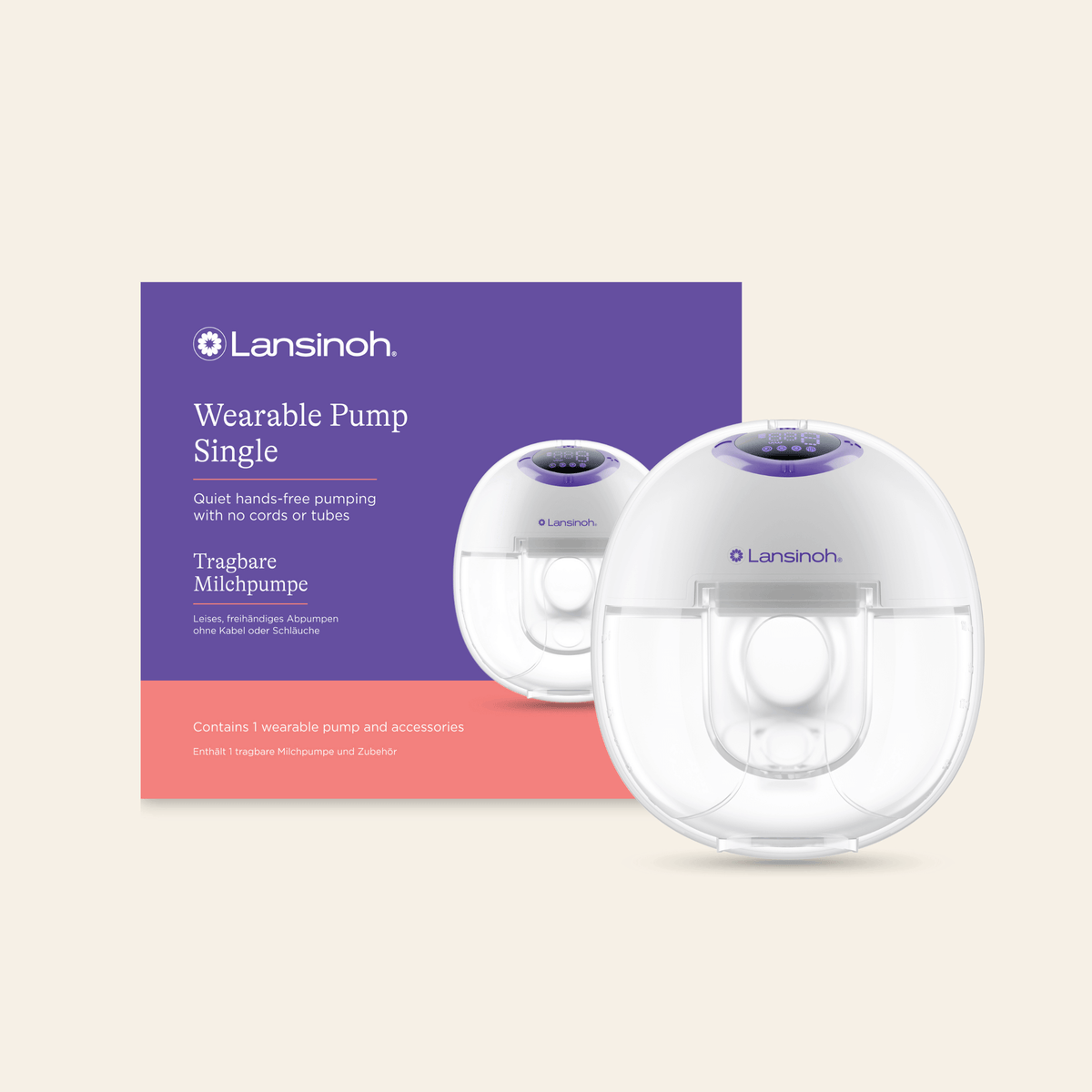 Lansinoh Single Wearable Pump