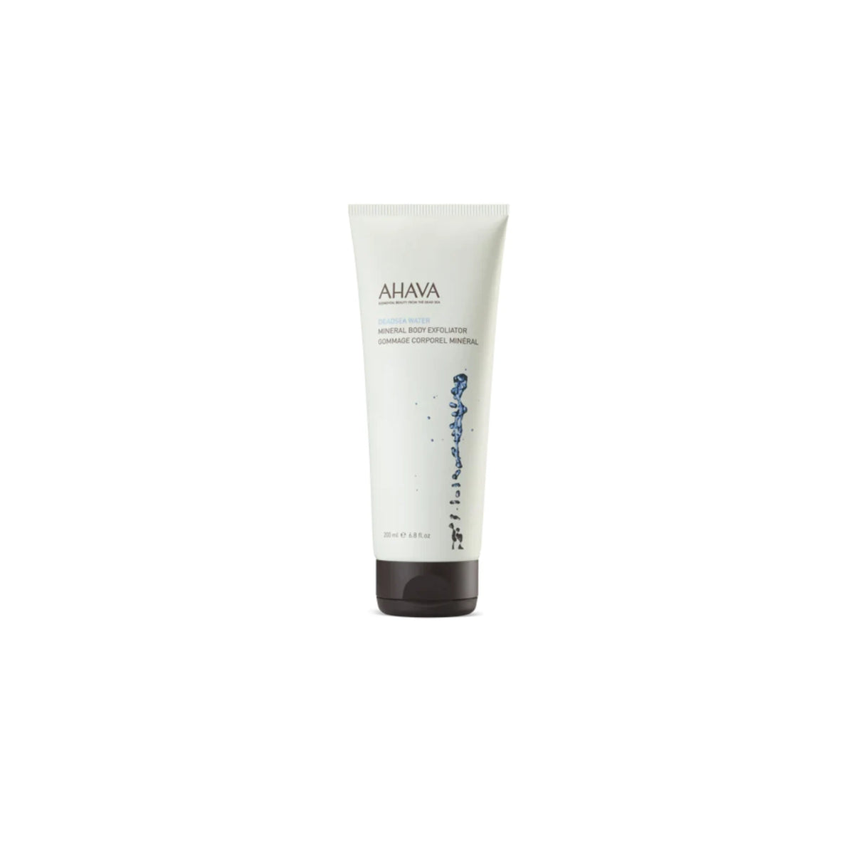AHAVA Mineral Body Exfoliator – Dead Sea mineral-based body scrub for smoother skin.

