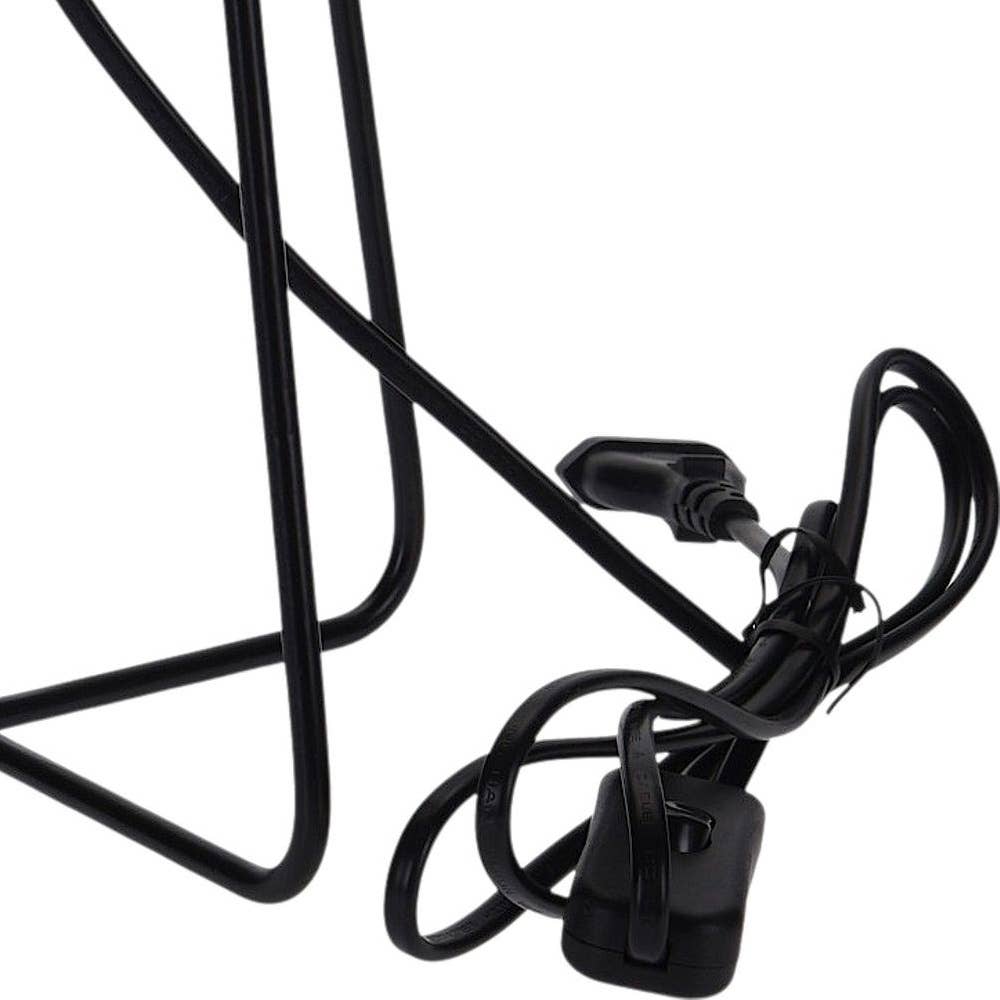 Table Lamp Metal Black 21 cm 569043
