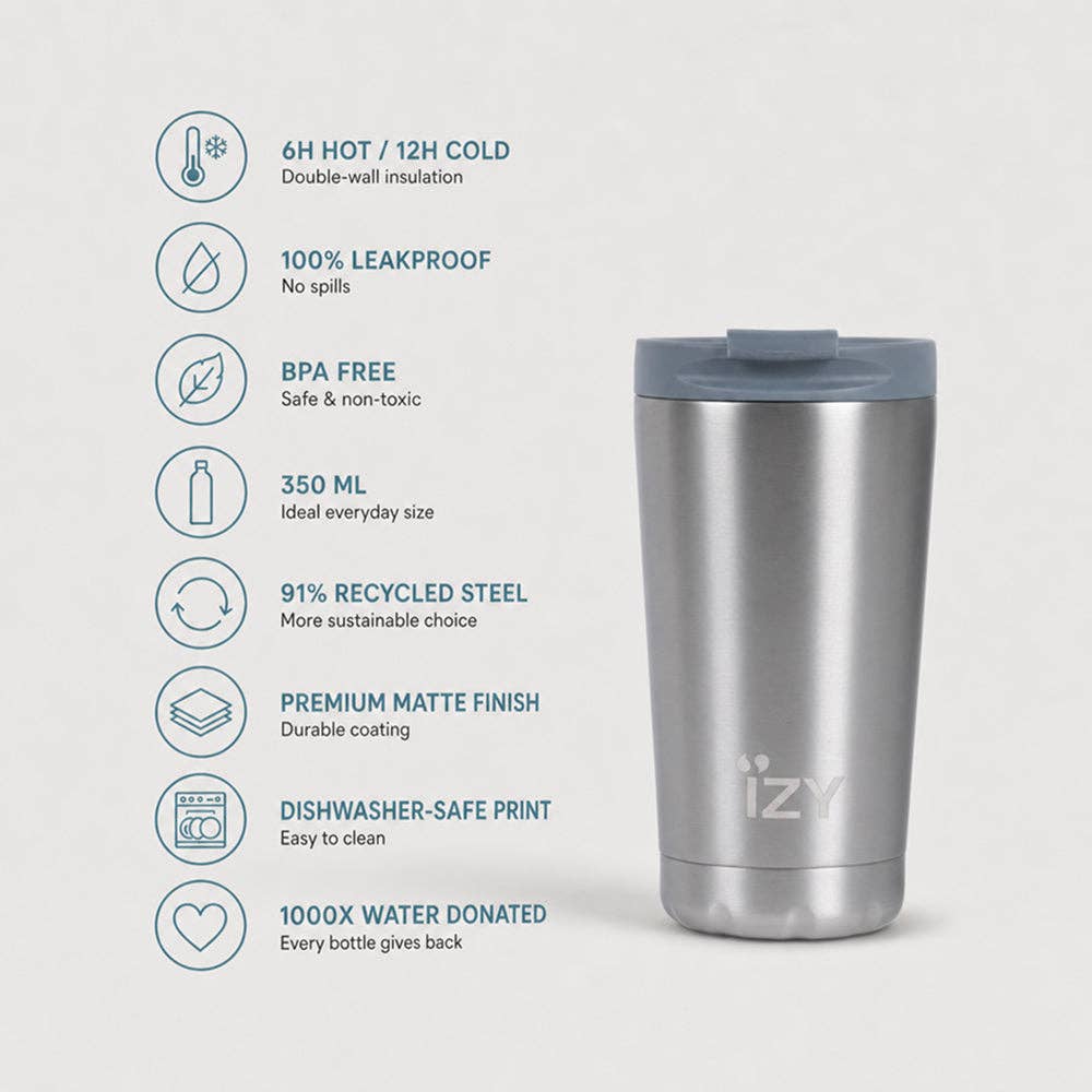 IZY Mug - Silver - 350ml