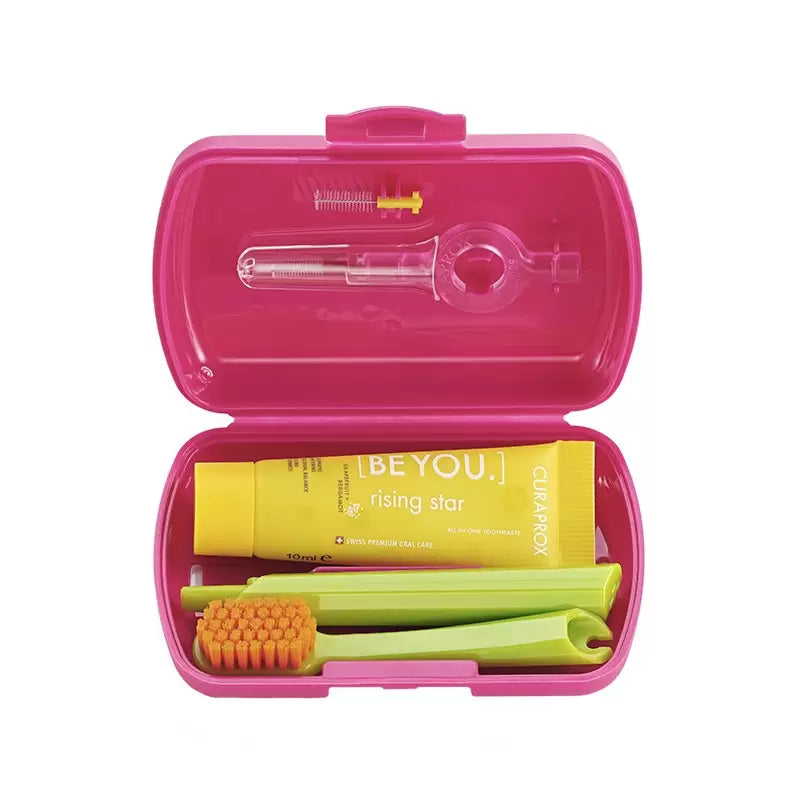 Curaprox Travel Set Red