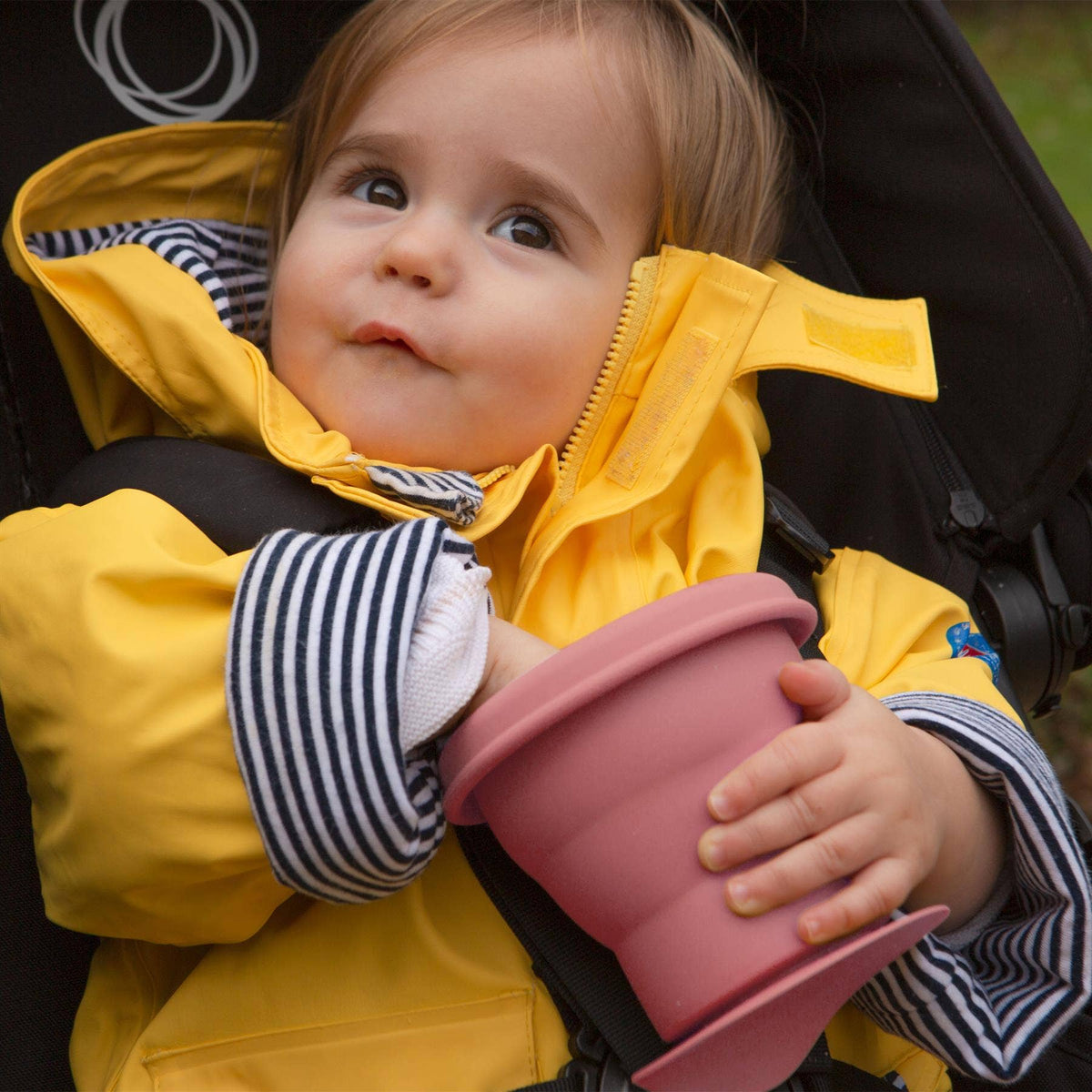 Baby Silicone Snack Pot - By Tiny Dining: Silver Sage