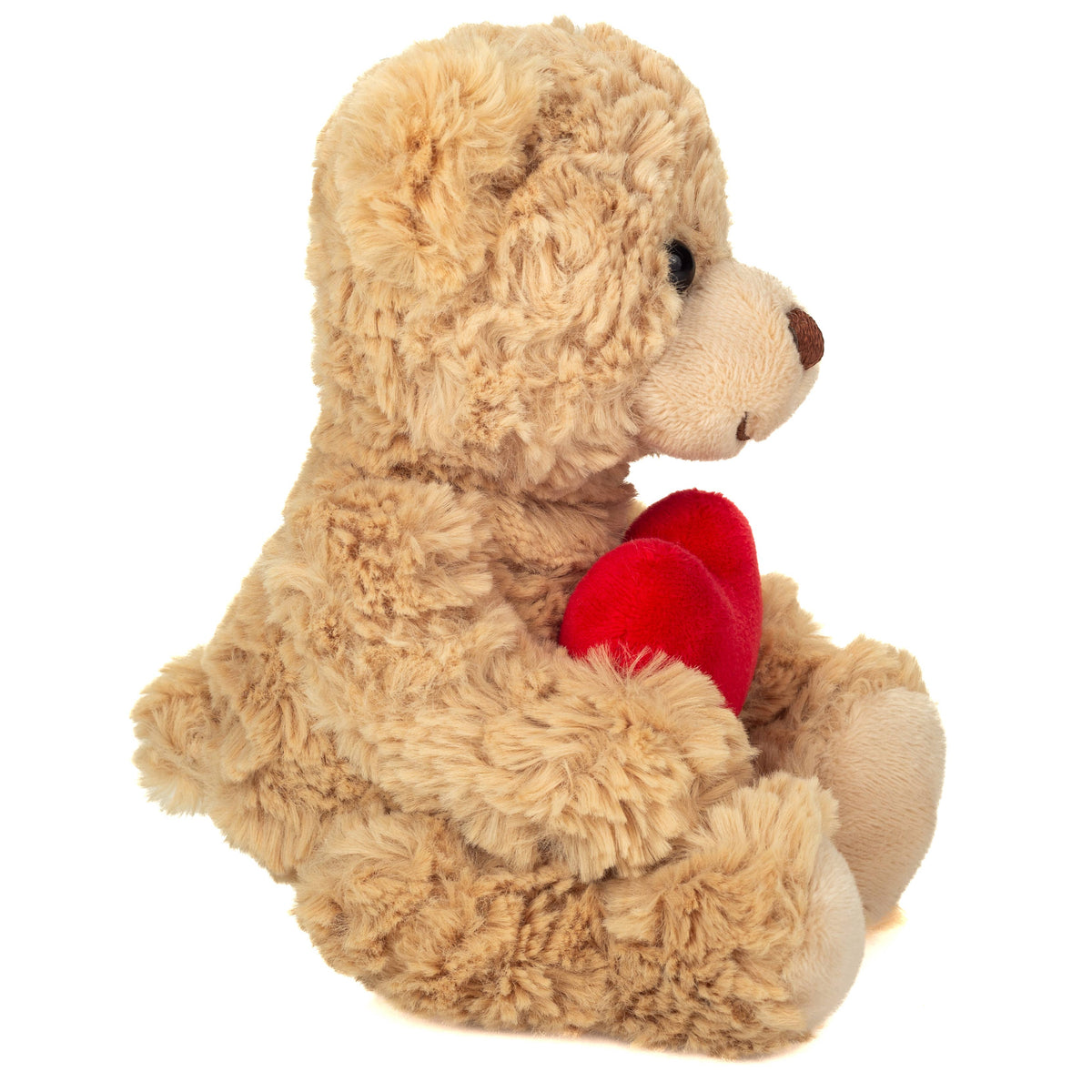 Teddy with heart beige 20 cm - Plush toy - Stuffed animal
