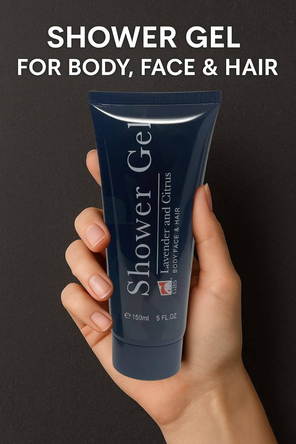 GBS Lavender & Citrus Shower Gel Tube 5 oz With Box