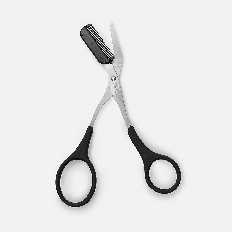 Brow Grooming Scissors: Black