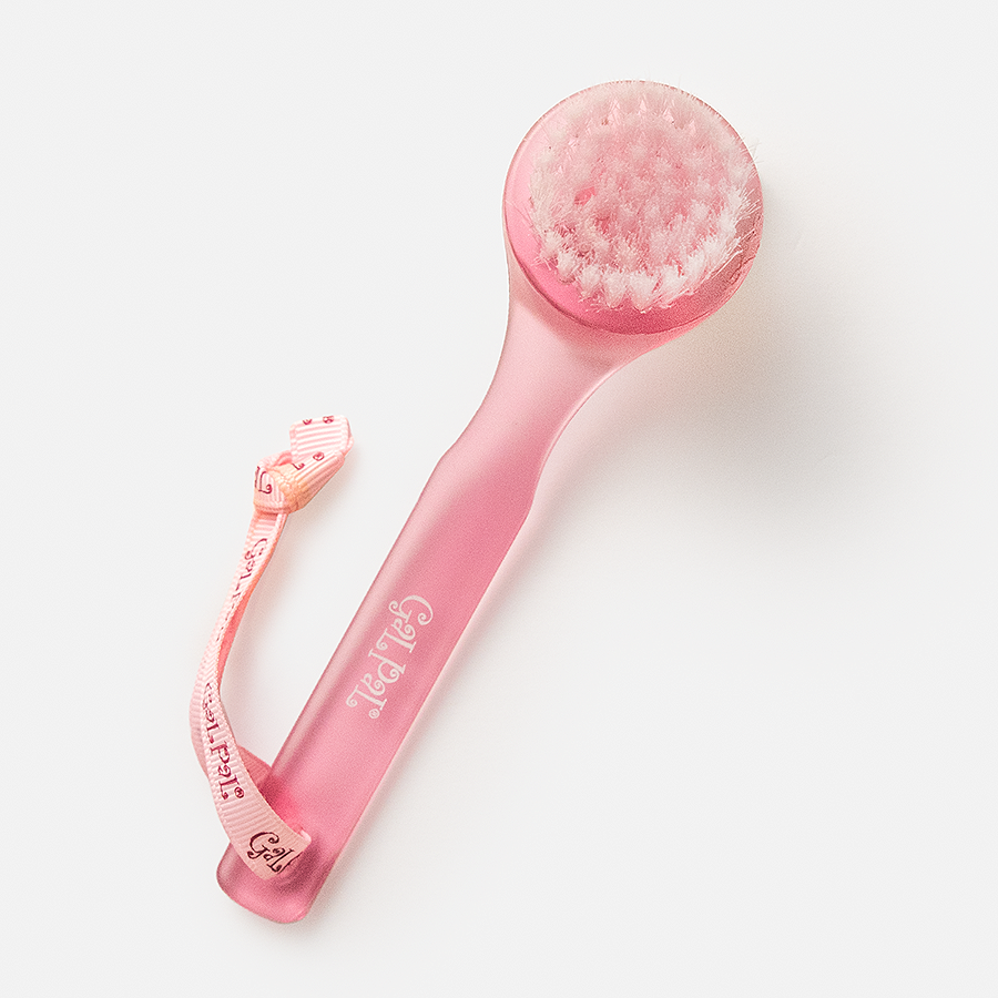 Gal Pal Exfoliating Facial Brush: White