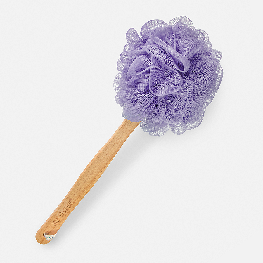 Net Sponge Stick (Beechwood): Green